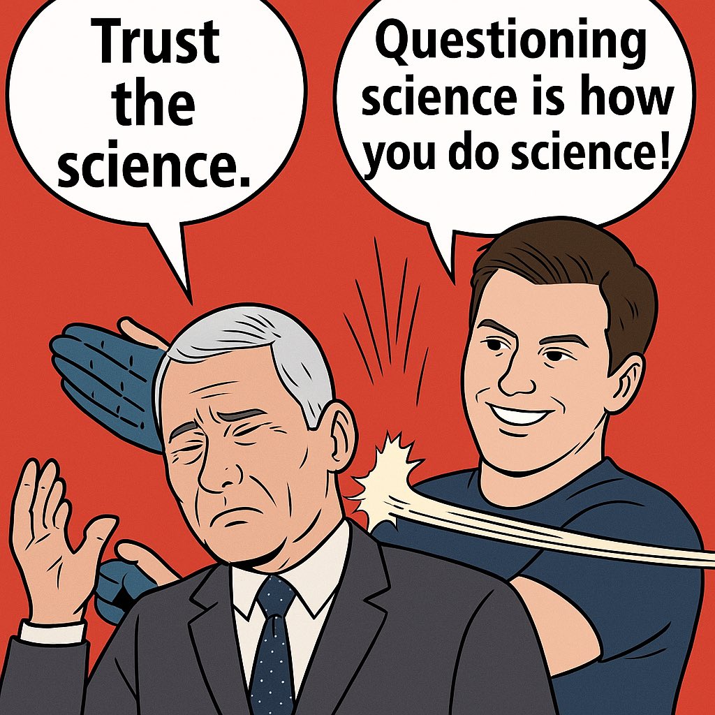 We need to rebuild the public's trust in science.