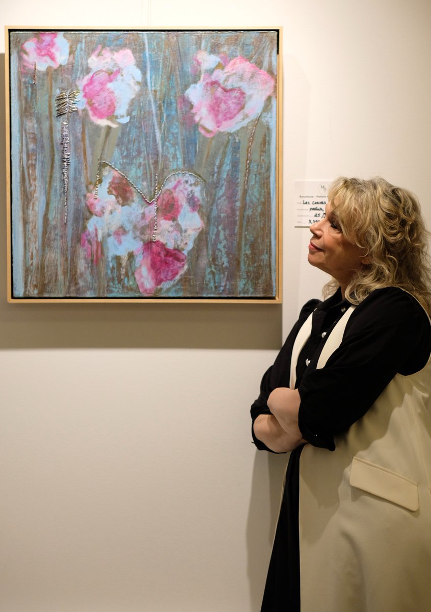 DLVisionMode's tweet image. Hier soir se déroulait au Palais Montcalm une belle soirée intime où l&apos;on a découvert les magnifiques œuvres de Martine St-Clair lors de l&apos;exposition présentée jusqu&apos;au 23 novembre prochain intitulée : Peindre comme on respire. #Exposition #Quebec #Art #DLVisionMode