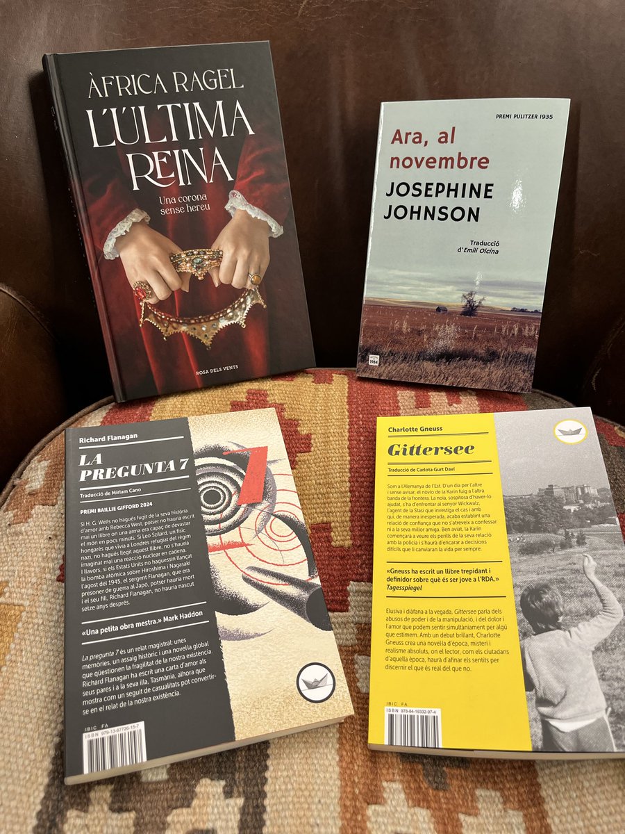 Compra de dijous <a href="/africaragel/">ÀRagel</a> <a href="/penguinllibres/">Penguin Llibres</a> #EmiliOlcina <a href="/Edicions1984/">Edicions de 1984</a> <a href="/_mrspremise/">Míriam Cano</a> <a href="/CarlotaGurt/">La Gurt</a> <a href="/Ed_Periscopi/">Periscopi</a> <a href="/OnaLlibres/">Ona Llibres</a>