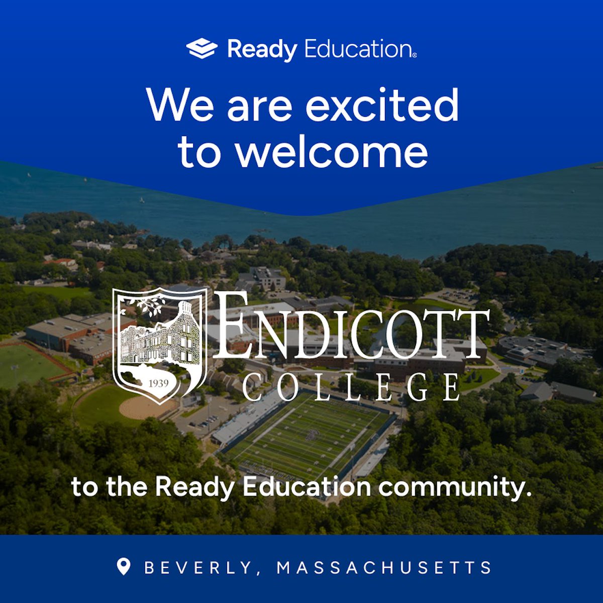 Welcome Endicott College to the Ready Education community.

Find our how our platform helps institutions succeed.👇 
hubs.la/Q03R-MH00
