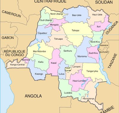 😊Les paysans du Kasaï n'ont fait que prendre le chemin de leurs anciennes métropoles : Elisabethville et Léopoldville.
C'est cela, l'exode rural...

Mais ton pote Kabila a fait pire : il a saucissonné le Shaba/Katanga de mon enfance. Exit le Lomami, le Lualaba et le Tanganyika !
