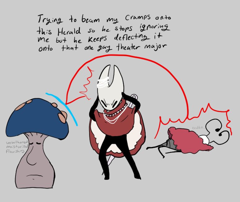 woke up in the worst pain ever so i had to draw about it

#hollowknight #silksong #hollowknightart