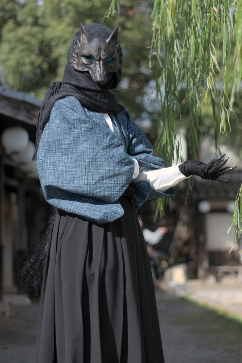 Ktanel's tweet image. 影狼（@YokaiKagero）さん

この爪デ！

#怪々yokai祭 #怪々yokai祭2025 #太秦映画村