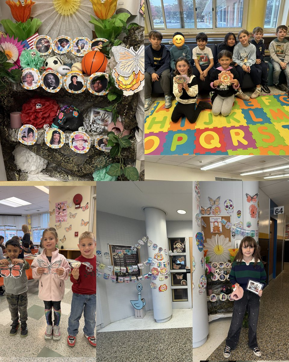 HiawathaHuskies's tweet image. For this year’s Day of the Dead holiday, students across all grade levels studied the culture and symbols surrounding the Latin holiday. All of Hiawatha had a hand in building this gorgeous display which offered a window, doorway or mirror into the worlds of all our students.