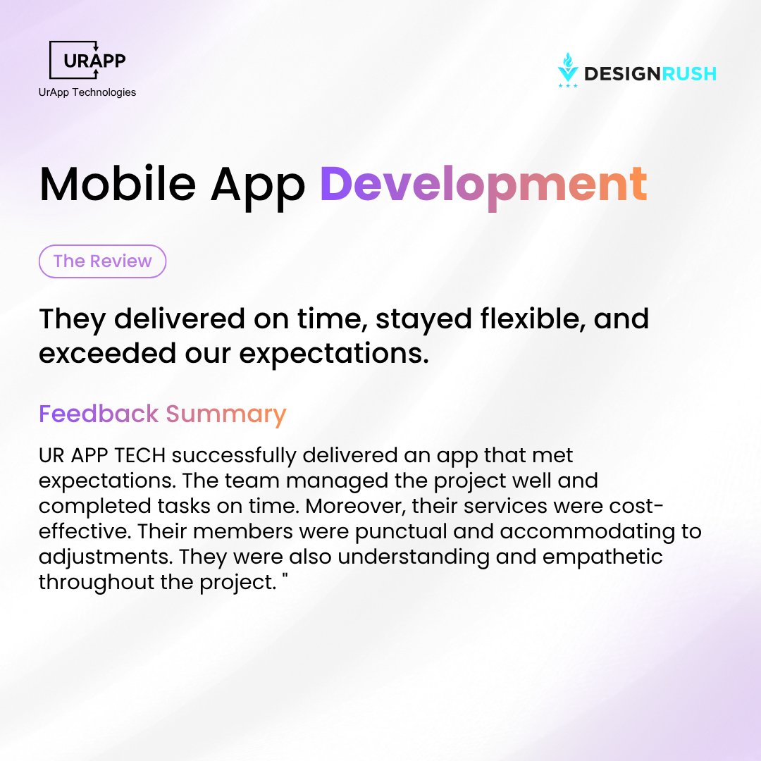 UrAppTechnology's tweet image. 𝗡𝗼𝘁 𝘁𝗼 𝗳𝗹𝗲𝘅... 𝗯𝘂𝘁 𝗼𝘂𝗿 𝗰𝗹𝗶𝗲𝗻𝘁𝘀 𝗸𝗶𝗻𝗱𝗮 𝗱𝗼 𝗶𝘁 𝗳𝗼𝗿 𝘂𝘀 😎

When innovation meets collaboration, magic happens, and we’re here for it.

𝗛𝗲𝗿𝗲’𝘀 𝘄𝗵𝗮𝘁 𝗿𝗲𝗮𝗹 𝗽𝗮𝗿𝘁𝗻𝗲𝗿𝘀𝗵𝗶𝗽𝘀 𝘀𝗼𝘂𝗻𝗱 𝗹𝗶𝗸𝗲. 💜

#URAPPTech #TechPartner