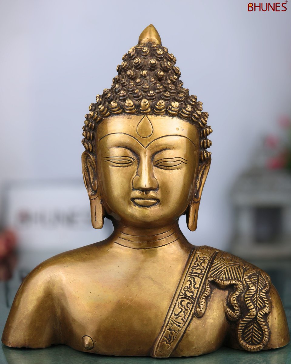 BhunesCrafts's tweet photo. Bring peace &amp; positivity home with handcrafted Brass Buddha Idols ✨🪔 #BrassBuddha #HomeDecor #SpiritualVibes #PositiveEnergy #HandcraftedArt #DivineDecor #MeditationSpace. Shop Now @ https://t.co/FWMIX1iKfj https://t.co/gsa0VFJOqM