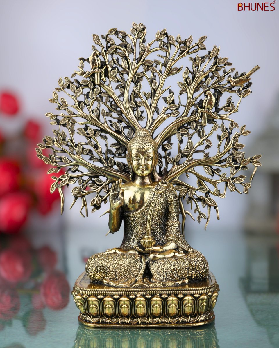 BhunesCrafts's tweet photo. Bring peace &amp; positivity home with handcrafted Brass Buddha Idols ✨🪔 #BrassBuddha #HomeDecor #SpiritualVibes #PositiveEnergy #HandcraftedArt #DivineDecor #MeditationSpace. Shop Now @ https://t.co/FWMIX1iKfj https://t.co/gsa0VFJOqM