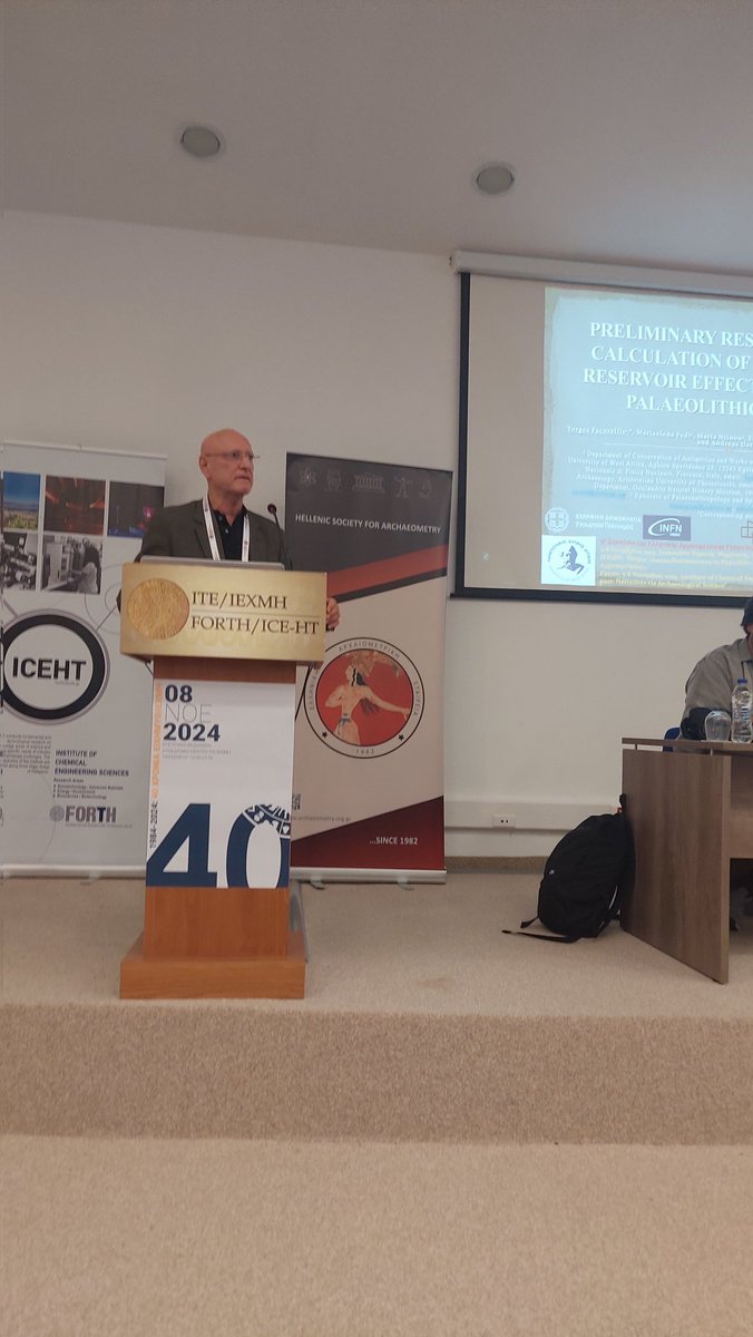 archaeoceramics's tweet photo. Some inspiring presentations ignited the interest of the participants in  the "Absolute dating and Paleoenvironment" session of the 9th Symposium of the Hellenic Society for Archaeometry
#HellenicSocietyforArchaeometry #9thHSAsymposium #archeologicalscience #archaeometry #keramos https://t.co/dAK8D3vY9J