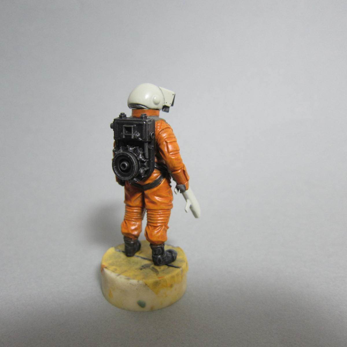 オリジナルフィギュア、こんなカラーリングでいきます。
色が着くと、自分の脳内にしか無かったイメージがようやく具現化してきたな！と楽しくなりますね。