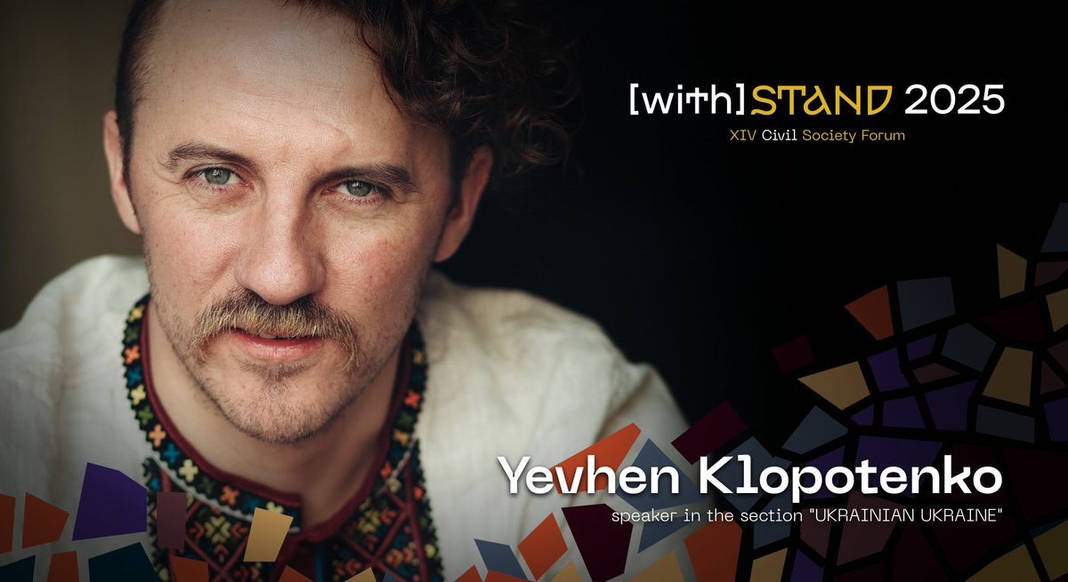 🍽️<a href="/klopotenko_chef/">Yevhen Klopotenko</a> will be speaking at the XIV Civil Society Forum! Don’t miss the chance to hear him and register for the Forum by 22 November. Topic of his talk: “Food as a language of identity: can a country be changed through taste?” More: ednn.link/KyAfck