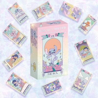 tdr_415's tweet image. ━━━━━━━━━━━━
#ルナファクトリー #新日本総合出版
「スティッチ タロットカード 」
✎𓂃12月5日　販売開始

リロ&amp;amp;スティッチがタロットになって登場⊹˚.
パステルカラーで可愛くデザインされいるから怖いカードでも安心！

※随時掲載
lunafactory.co.jp/?srsltid=AfmBO…
#Disney #ディズニー