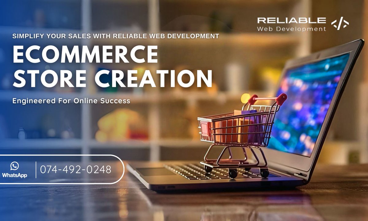 ReliableWebDev1's tweet image. The goal isn&apos;t just selling online; it&apos;s owning an automated asset that sells for you. We engineer the infrastructure to move your business from hustle to permanent efficiency. Stop trading time for sales. Start owning the machine. 🚀
wa.me/p/246796966316…