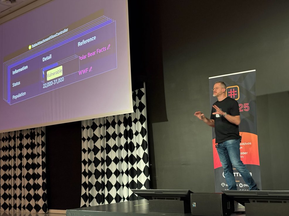 BearNotesApp's tweet image. #BearNews We were honored to speak at the Pragma Conference in Bologna 🇮🇹

Our co-founders Matteo and Konstantin shared how rare edge cases helped make Bear even faster. 

Every challenge teaches us something new, and your feedback makes Bear even better for everyone! 🐻❤️