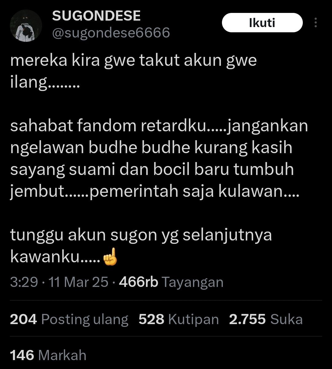 JEWGONDESE tweet media