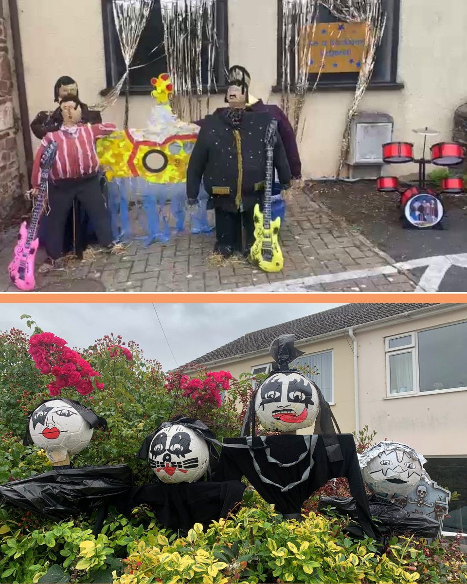 This year's Rock &amp; Pop scarecrows were LEGENDARY!

For the full photo gallery PLUS this year's winning scarecrows, visit framptoncotterell-pc.gov.uk/scarecrow-trai…

#FramptonCotterell #Scarecrows #Ozzy #DollyParton #EltonJohn #TheBeatles #Kiss #OliviaRodrigo #FCPC #ScarecrowTrail