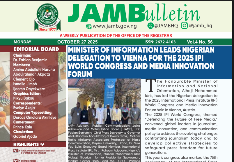 _EduSpark's tweet photo. 🚨JAMB UPDATE CATCH-UP!
It’s been a while (last update: Sept) — here’s what’s new👇
1️⃣@JAMBHQ clarifies it has no role in stalling @officialnyscng  mobilisation for ND part-time &amp; HND full-time graduates. 
ND part-timers can process admission via Non-Regular Programmes portal. https://t.co/JfIo9yBSPT