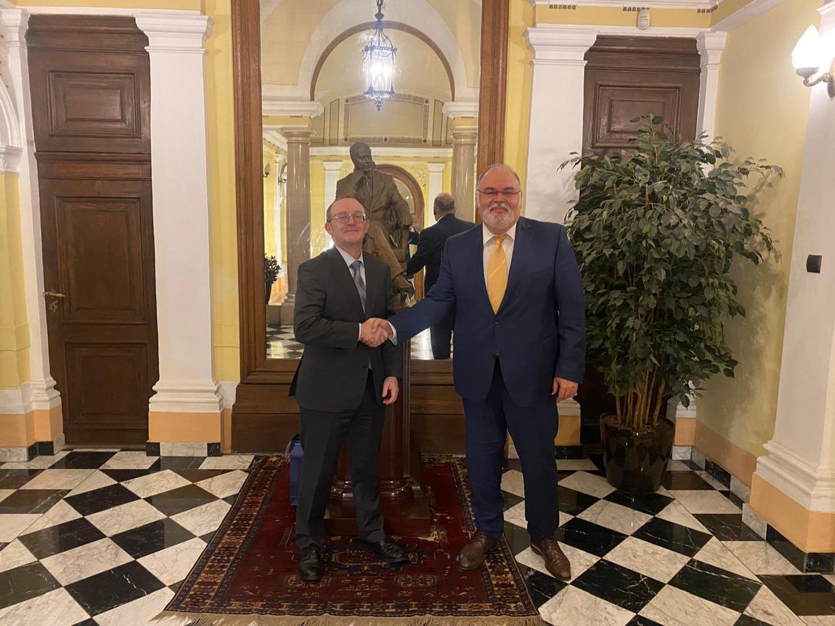 It was a pleasure to recieve at the Embassy newly appointed Ambassador of Spain H.E. Mr. Luis Ángel Redondo and discuss state of bilateral affairs as well as political&amp;economic developments in Hungary.