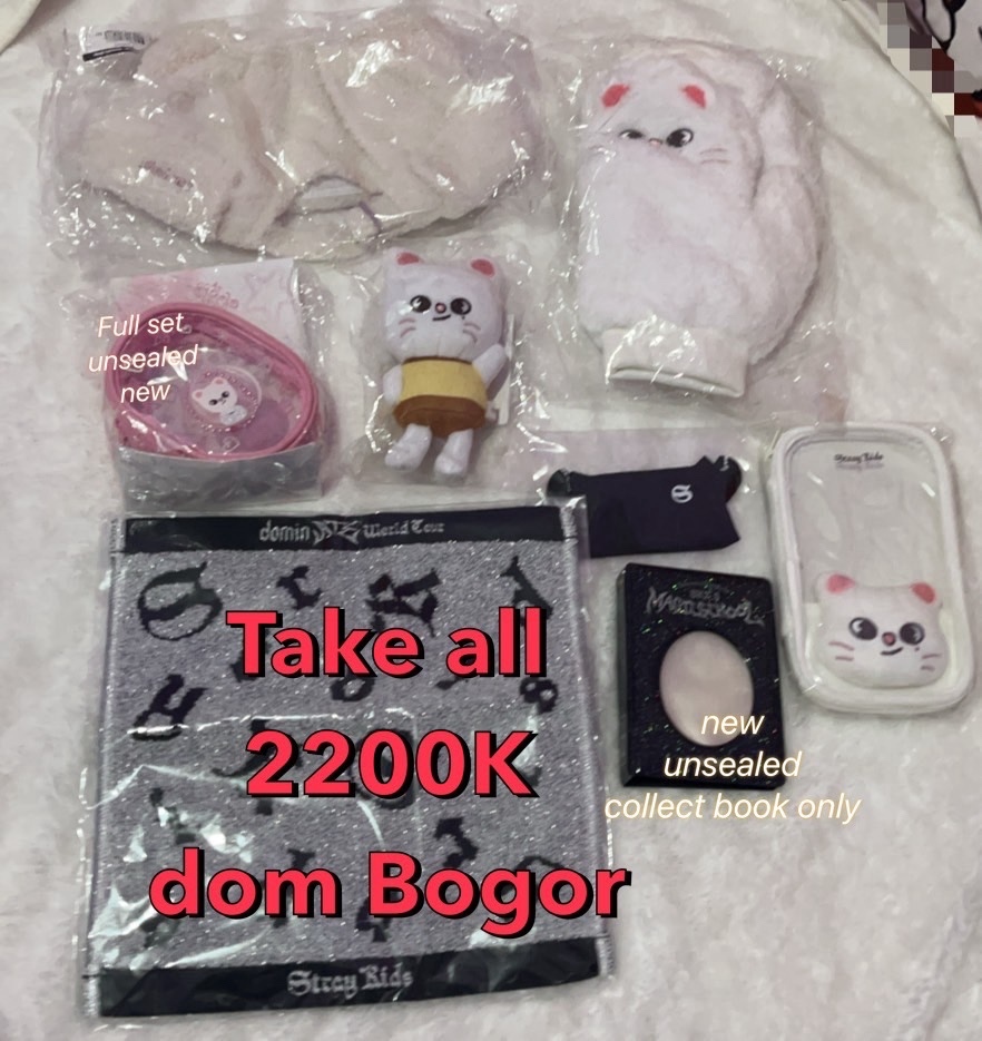 staysellings's tweet image. /ss wts stray kids Hyunjin Jiniret merch 
Take all bisa Oren 
Boa cap dan semua di pic @kimtaehyjung