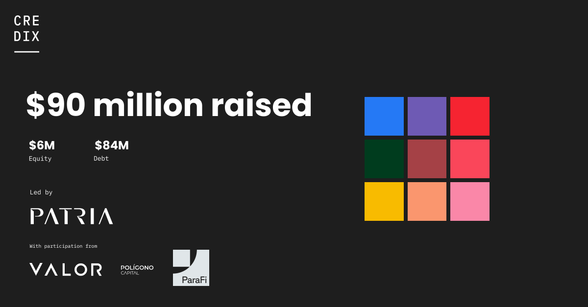 Thrilled to share that Credix has raised $90 million in equity and debt to accelerate our mission of growing businesses in Brazil.