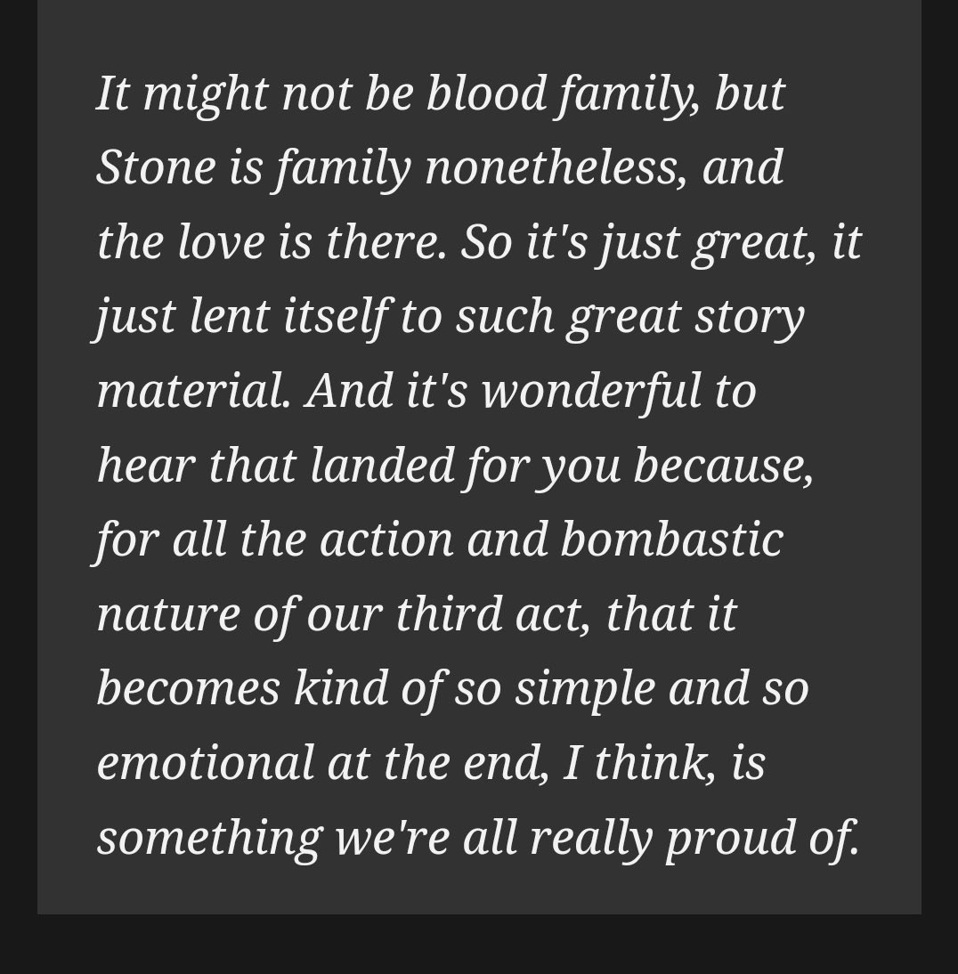Stob_Archive's tweet image. In an interview with director Jeff Fowler for Sonic 3, he spoke on the relationship between Stone and Robotnik, calling them “family,” and saying “the love is there” between them.