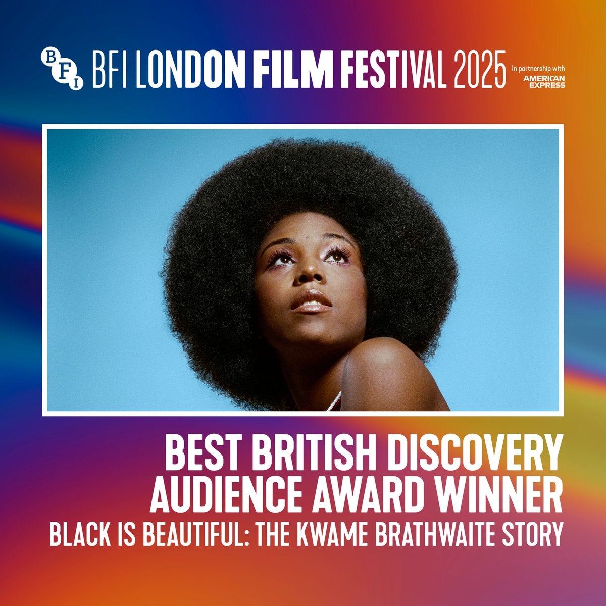 Best British Discovery: Black is Beautiful: The Kwame Brathwaite Story (dir. Yemi Bamiro)

@bibdocumentary