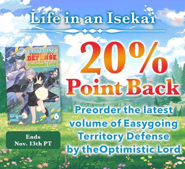 Escape reality and enjoy your new life in an isekai! Select series are available with a 20% Point Back🏠⛅

Details: buff.ly/FUraljh
