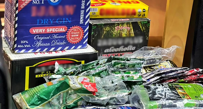 channelstv's tweet photo. Senate Orders NAFDAC To Enforce Sachet Alcohol Ban From December 2025

https://t.co/88SGwKBcoA https://t.co/4lj84EiX6w