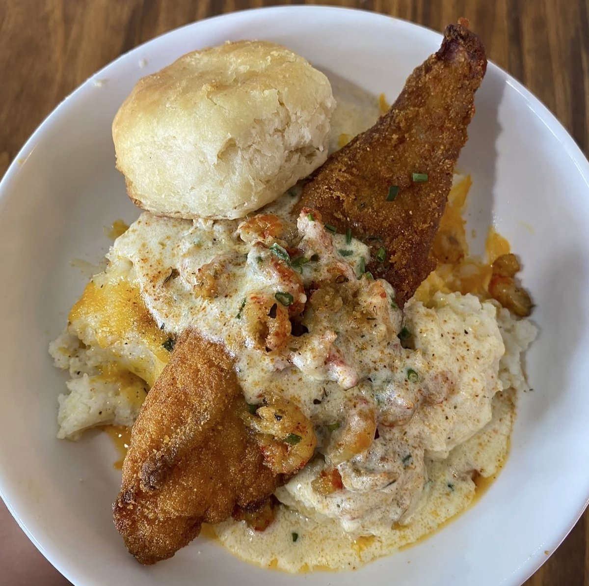 Last Day in Richmond VA. Had to get the FISH &amp; GRITS one more time. It’s simply perfection. 

#Food4YourSoul
#EliteEating 
#LiveLife