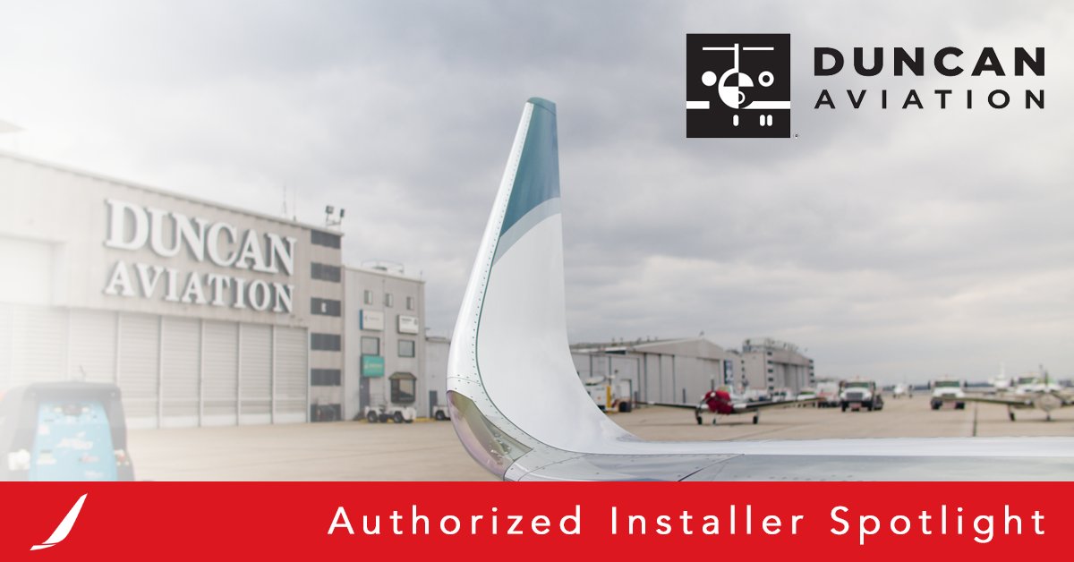 API_Winglets's tweet image. Kicking off our monthly spotlight on authorized installers with Duncan Aviation—our most prolific partner, completing 100+ winglet installs and part of our network since the Gulfstream GII days. Thanks for your continued collaboration!

#ThinkWinglets #BizAv #MRO #Duncan