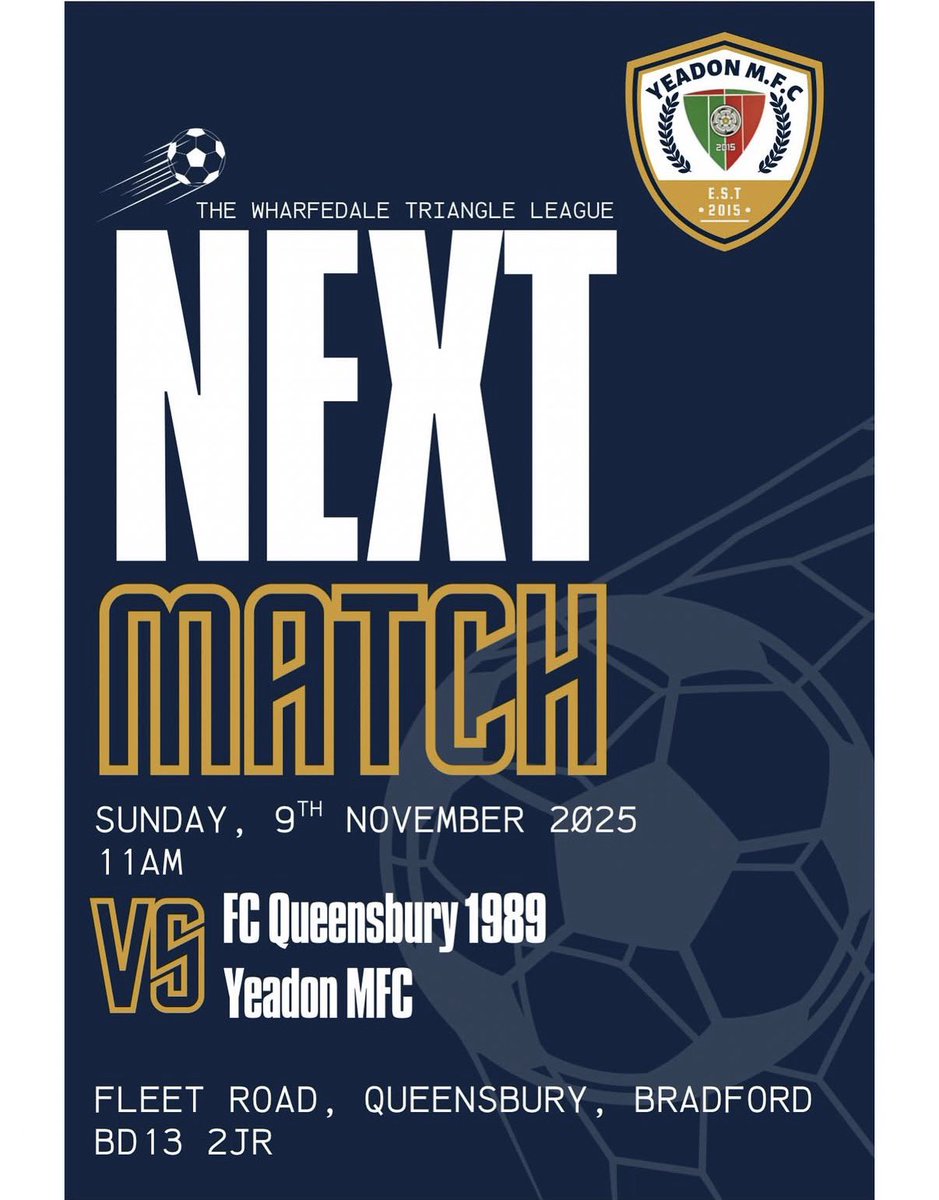 Yeadon MFC tweet media