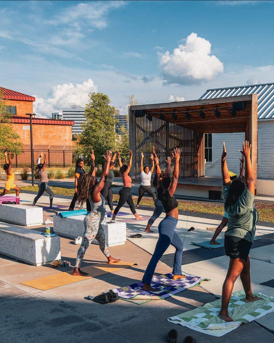 Find your flow Thursday, November 13th, with Keyana “Blu” Camacho and her Yoga Pilates Fusion class, a mindful, music-filled session that blends gentle movement with core-strengthening exercises to help you feel balanced, strong, and centered.

Ev’ryBody Yoga welcomes all levels