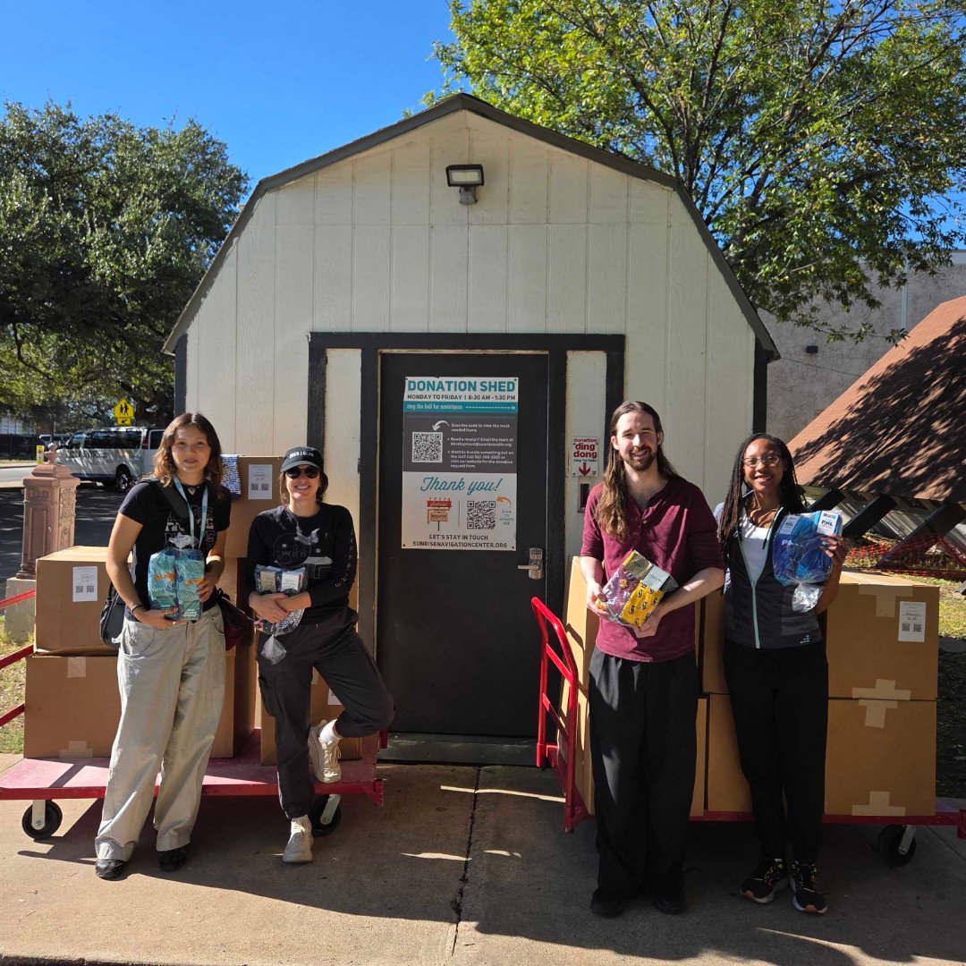 4,700 pairs donated to Sunrise Navigation Center, helping Austinites experiencing homelessness take their next step toward housing and hope. 🧦💙 #CommunityImpact
