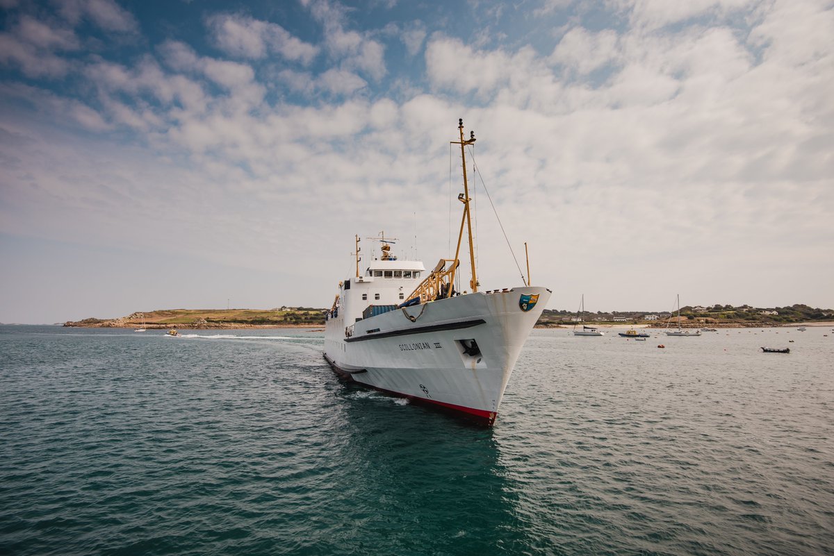 06/11/2025 @ 14:03 Scillonian III departed St Mary's at 14:01