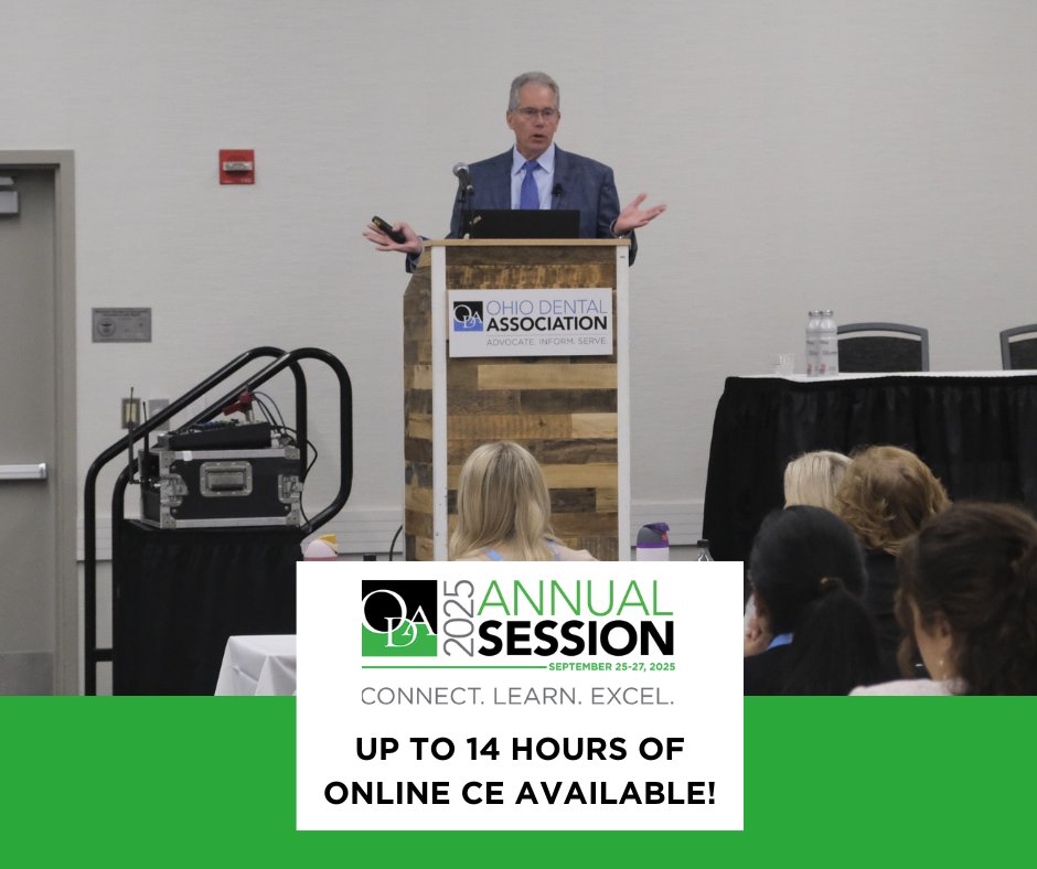 Check out Dr. Tom Paumier's course "Pain Management in Dentistry: Responsible Opioid Prescribing" through ODA Annual Session's online CE. See our full listing of online courses here: oda.org/events-ce/annu…