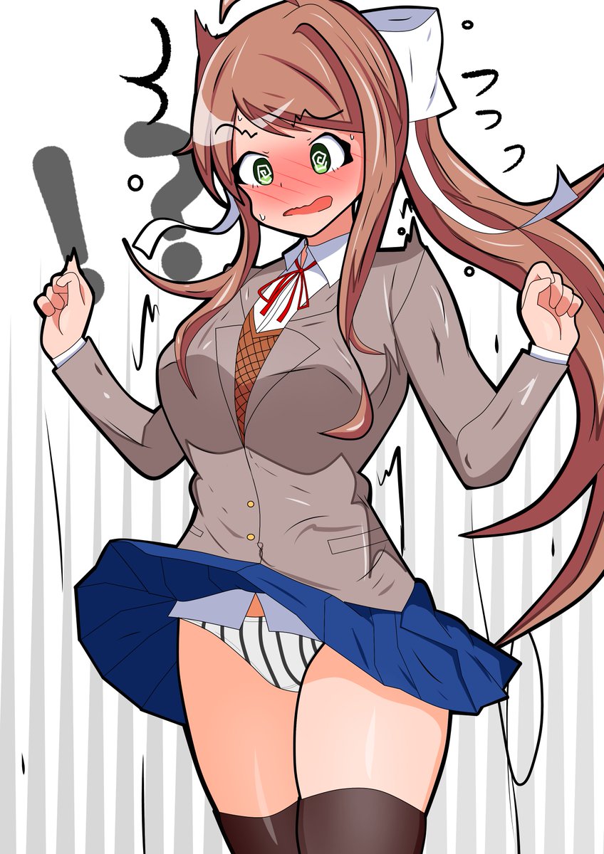 【再掲】 縞パンとお尻🍑