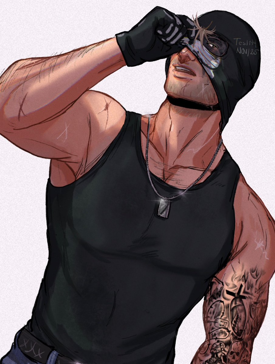 😳 #SimonRiley #SimonGhostRiley #fanart