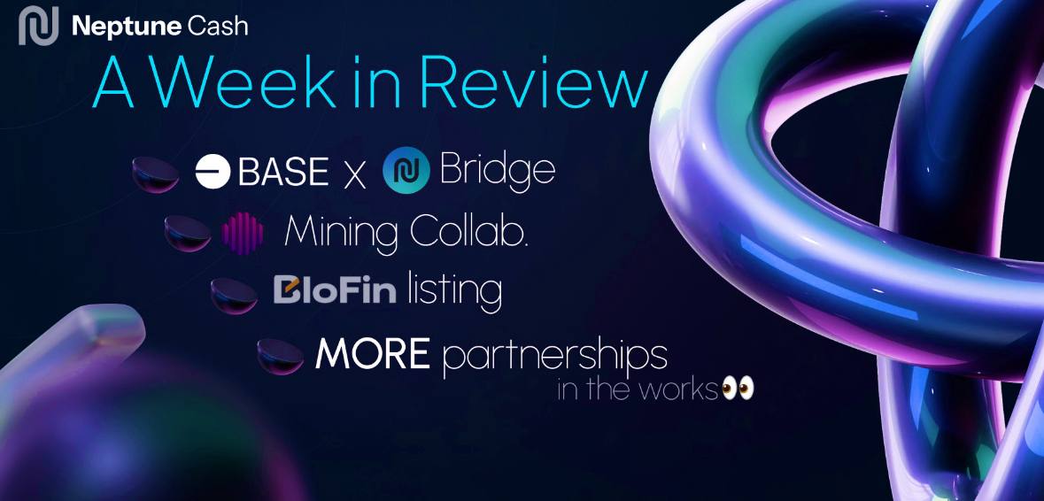 NeptuneCash's tweet image. Steady progress.

Base bridge live. Mining collaboration expanding. More partnerships forming. Neptune is always building.