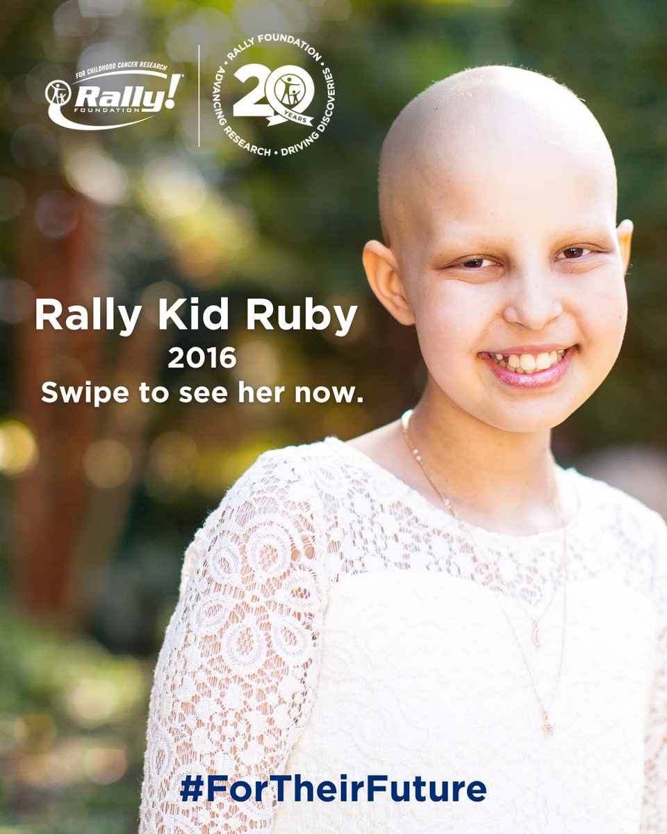 RallyFoundation's tweet image. At just 10 years old, #RallyKid Ruby was diagnosed with a rare soft tissue cancer.

Now she’s a senior at @UVA, surviving and inspiring hope for kids fighting cancer everywhere.

Help fund more survivorship stories like Ruby’s.
Give now #ForTheirFuture hubs.la/Q03R_2vd0