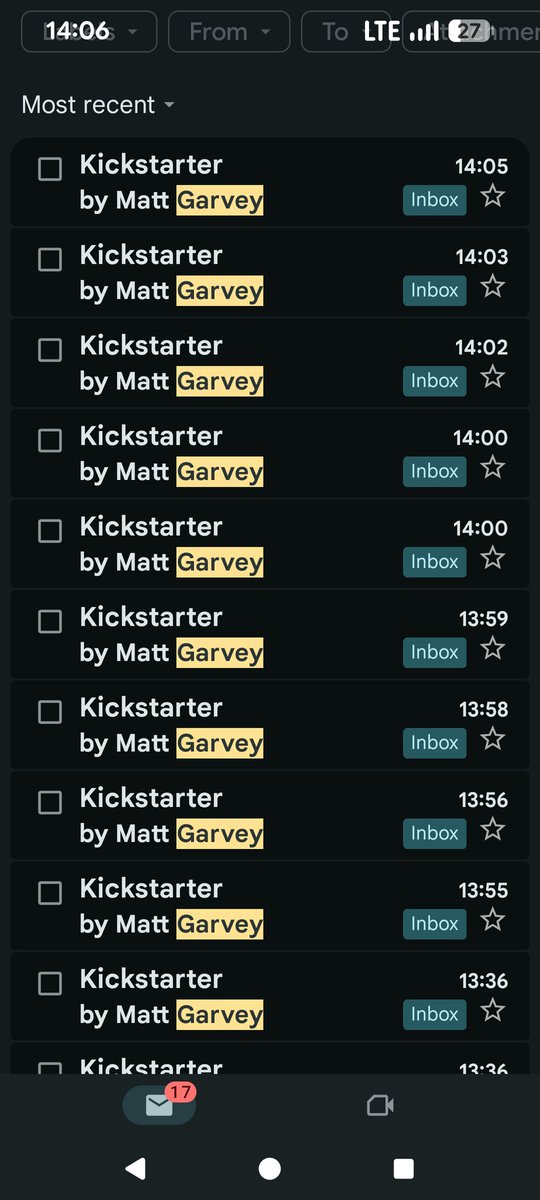 daftdave41's tweet photo. @MattGarvey1981 Easy knowing it must be new campaign time 😂 Just a few notifications 🤣 https://t.co/G7Ryp219BM