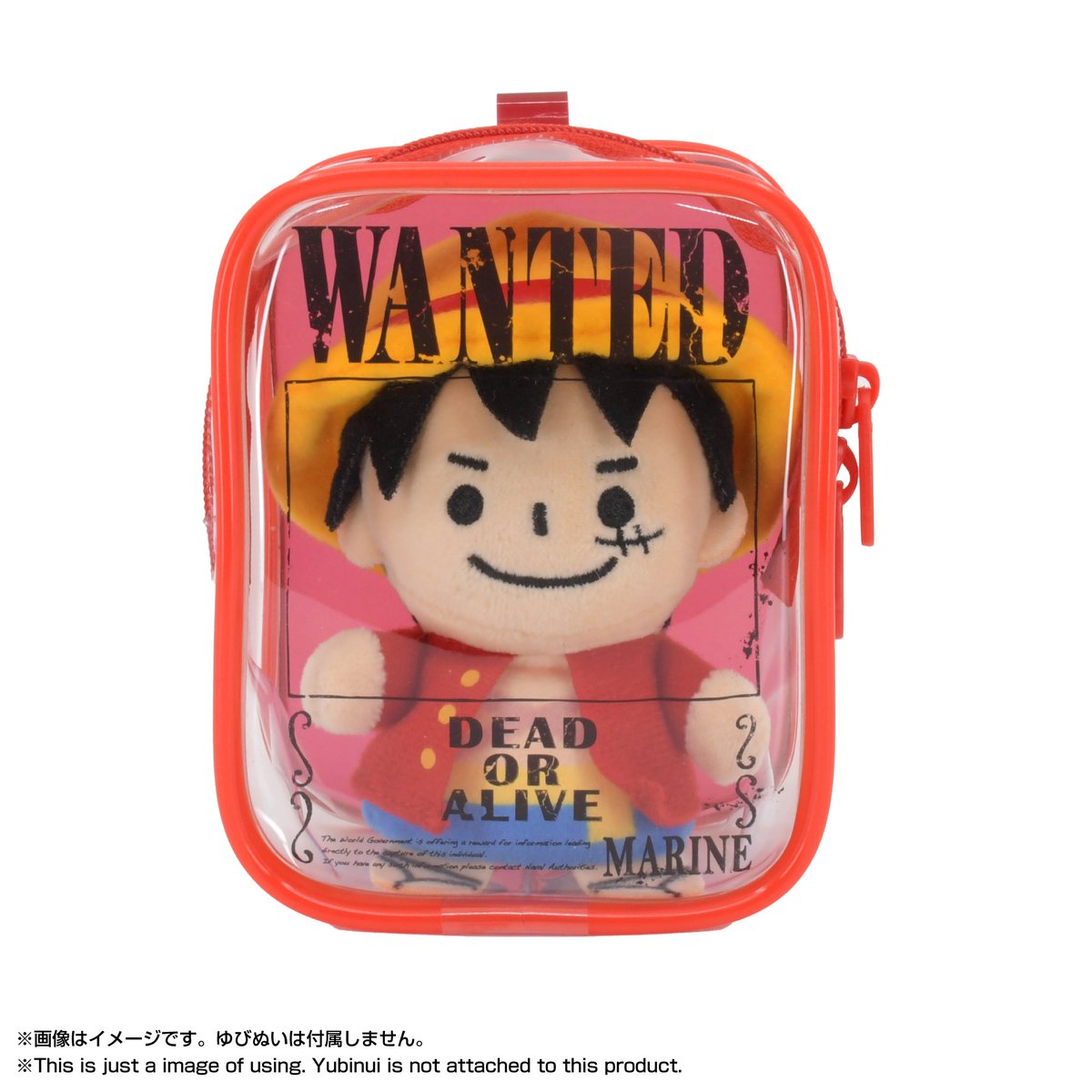 Here's a look at One Piece Yubinui Clear Pouch WANTED. Clear