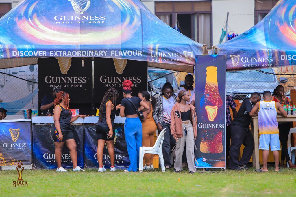 The tent that spiced up our #ShackFest night.
Big round of applause to our very own sponsor GUINESS🍻