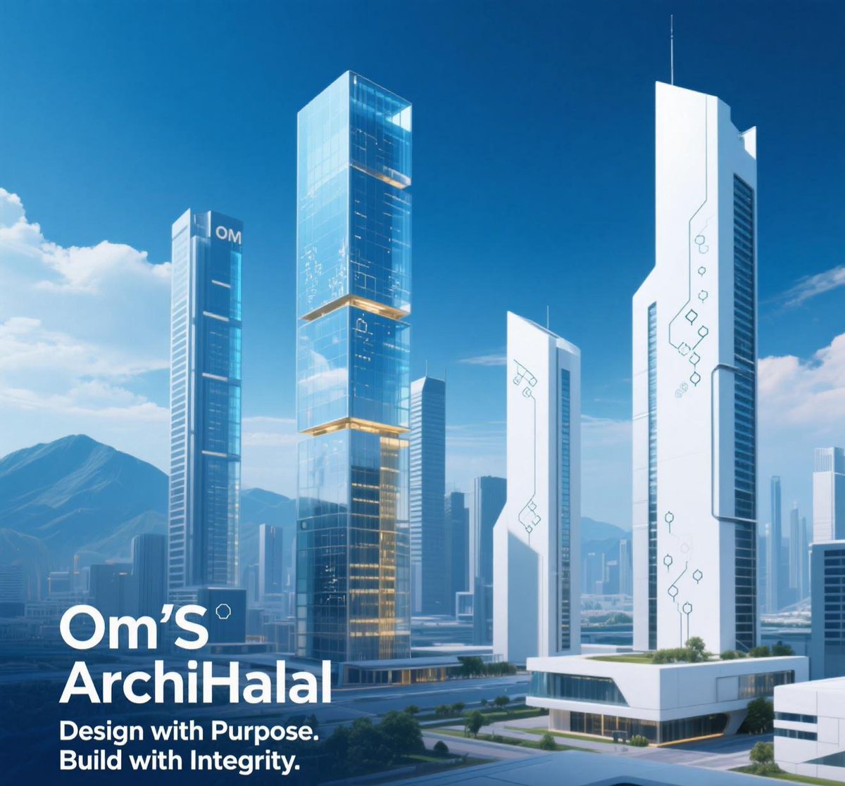 EmpressMi3's tweet image. 🏗️ Om’S ArchiHalal (OMS) — building dreams the halal way.
Experience innovative architectural design powered by AI, AR, and blockchain — where creativity meets Shariah compliance and modern sustainability.

✨ Design with faith. Build with OMS.
#OMS #ArchiHalal #HalalDesign…