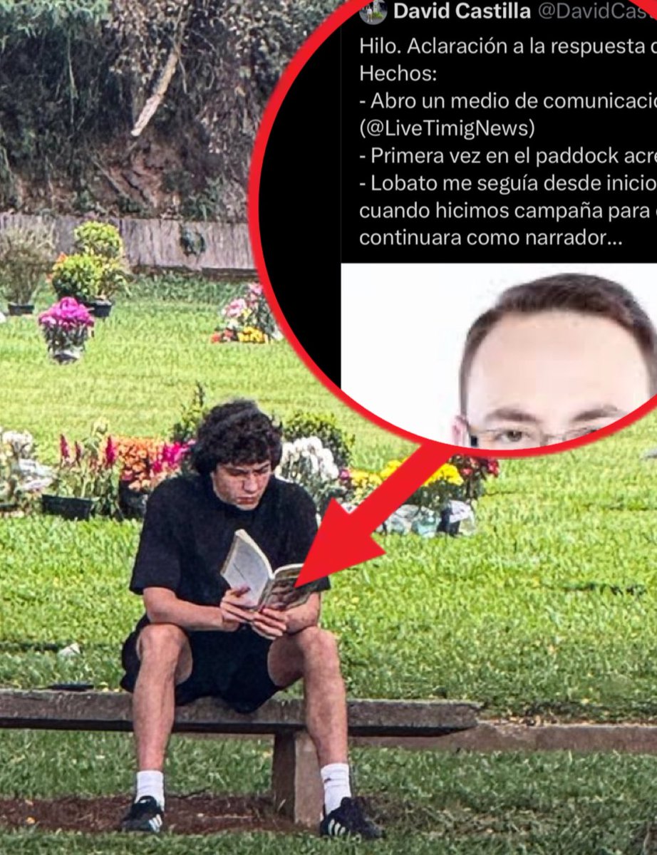 Lo que estaba leyendo el fantasmón