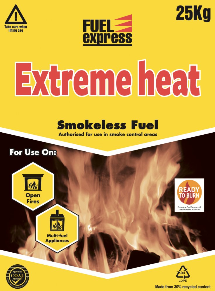 Fuels4u's tweet photo. Extreme Heat generates a lot of heat and leaves behind very little ash It combines all the traditional qualities of a real fire. Is slow burning and easy to control. #FIRE #keepwarm #autumn #coal #heating #multifuel-appliance #Smokeless ๐ฅโ https://t.co/d7EujfFQaN