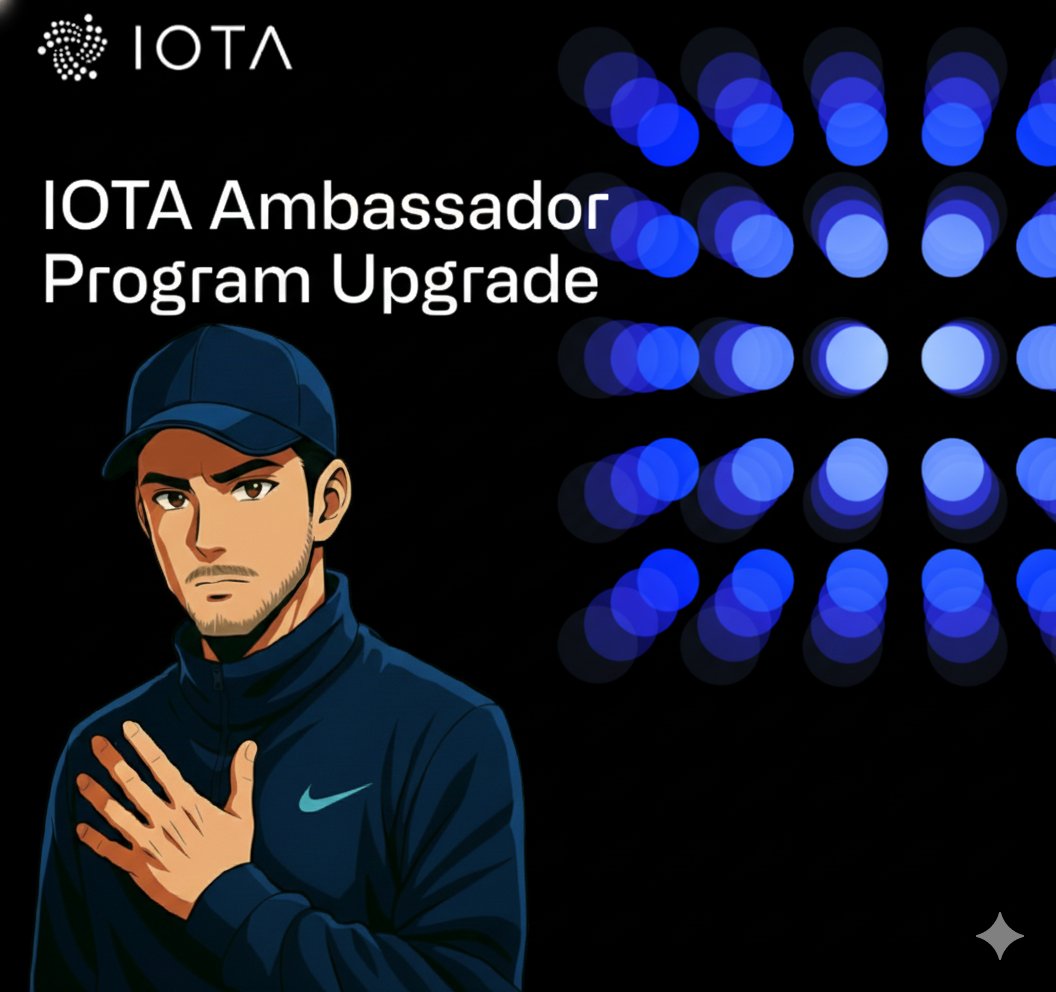 Excited to join the updated IOTA Ambassador Program! 🚀 The upgrade on <a href="/GiveRep/">GiveRep</a> makes it easier than ever to support $IOTA.

My first focus: showcasing how $IOTA and <a href="/TWINGlobalOrg/">TWIN Foundation</a> are powering global trade with distributed ledger technology. The future of commerce is truly