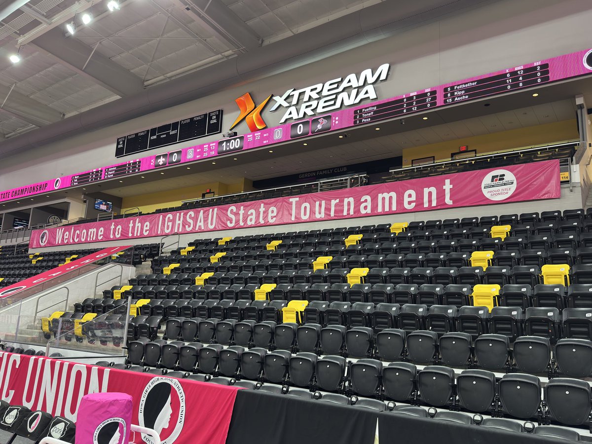 Five games today that will probably go the full five sets. The 2025 <a href="/IGHSAU/">IGHSAU</a> State Volleyball Championships on your statewide <a href="/IowaPBS/">Iowa PBS</a>