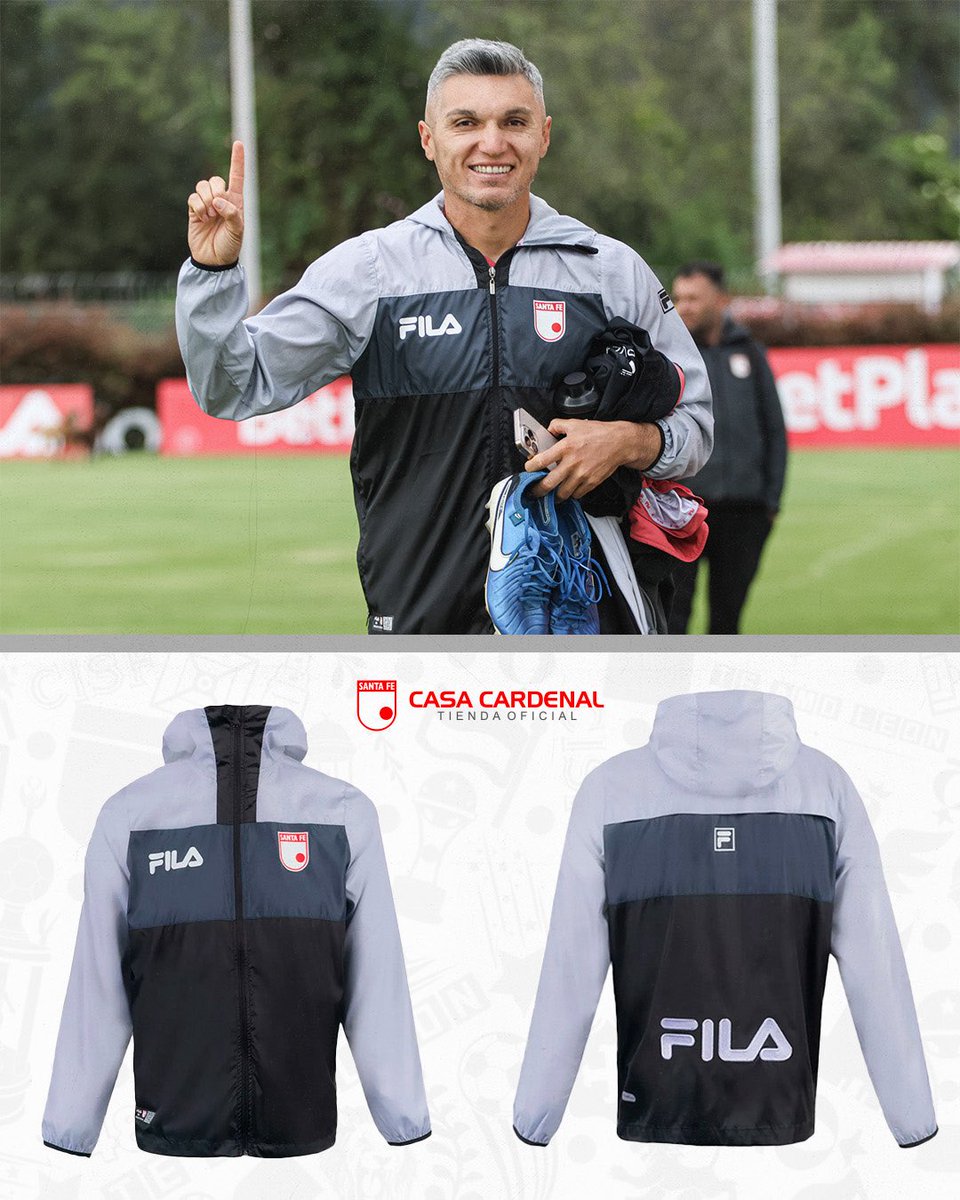 Chaqueta rompevientos del León Fila 2025 🦁💨

🛒Producto disponible en las sedes de la Casa Cardenal 🇮🇩 y online 📱 acortar.link/NtRsZl