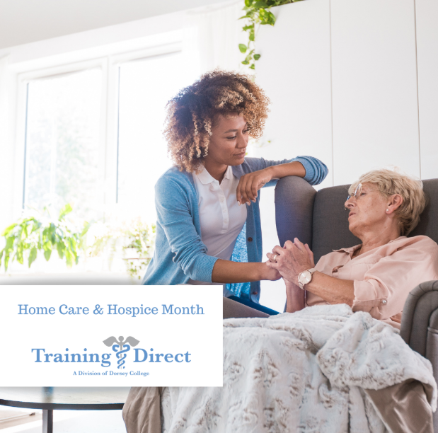 TrainingDirect's tweet image. November is Home Care and Hospice Month, we want to take this opportunity to thank all of the healthcare professionals who provide home care and hospice care. The work you do is so important, and words can’t describe the impact you have on your patients and their families.