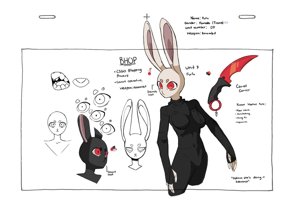 CorvidKrypt's tweet photo. BHOP Duelist concept https://t.co/NhvCzA6dfT
