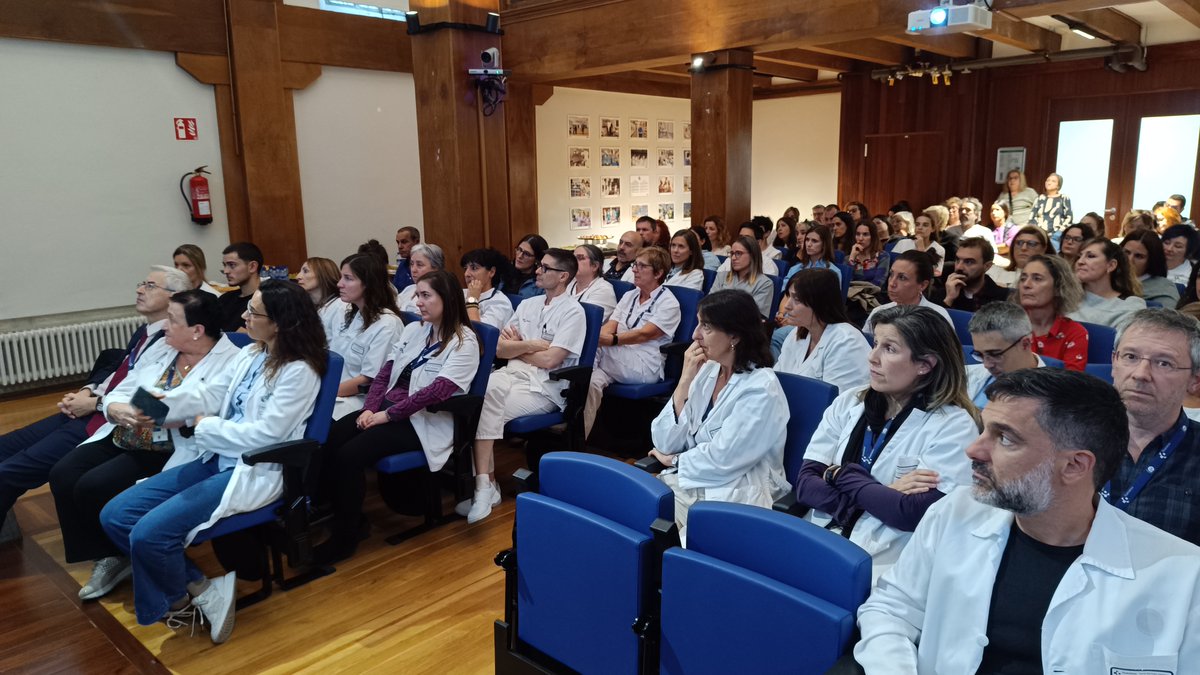 santamarinaospi's tweet image. 📌Jornada de Acogida a nuevos/as Profesionales

👉 La jornada se ha desarrollado en el salón de actos del hospital donde el Equipo Directivo y referentes de diferentes áreas, han dado la bienvenida y presentado una visión general de la organización.
#EuskadiBerria